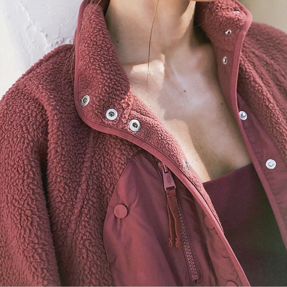 Free People Hit The Slopes Fleece Jacket - Picture 5 of 5